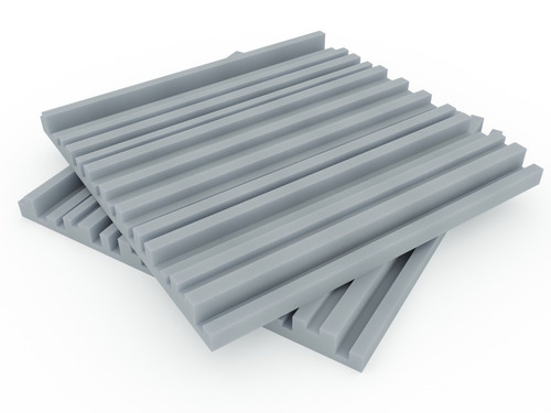 Placa Panel Acustico Premium Ignifugo City 50mm Espesor