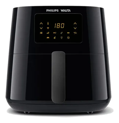 Fritadeira Airfryer Xl Conectada Philips Walita Preta Ri9280 Cor ...