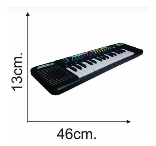 Teclado Musical Electrónico Infantil Con Micrófono 32 Teclas