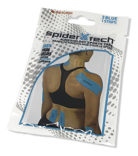 Cinta Terapéutica Elástica Spider Tech Universal Strips 3u