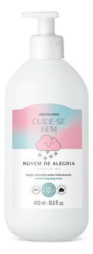 O Boticário Cuide-se Bem Nuvem De Alegria Loção Hidratante 4