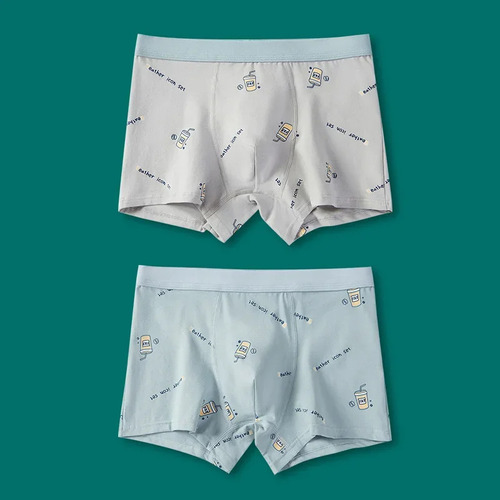 Calzoncillos Bóxer De Algodón Para Niños Adolescentes, Ropa