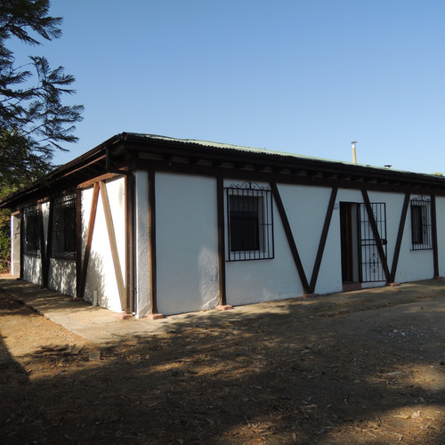 Linda Casa Estilo Mexicano En Olmue,sector Las Cruces 2 Dorm