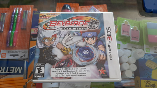 Beyblade Evolution Para Su 2ds,2dsxl,3ds,3dsxl Y New 3ds.