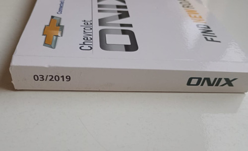 Manual Do Proprietário Do Gm Onix 2019 Original