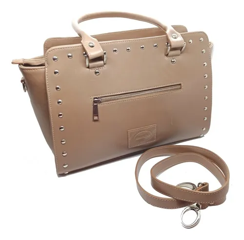 Cartera Bolso De Cuero Vacuno Amarena Victoria