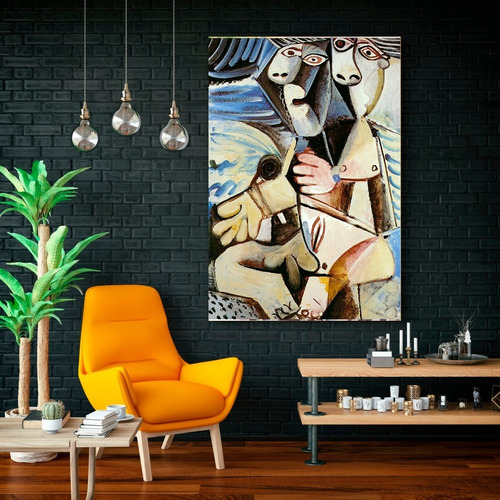 Cuadros-picasso Cara4-moderno,decorativo,95x60cm-16k Resolu
