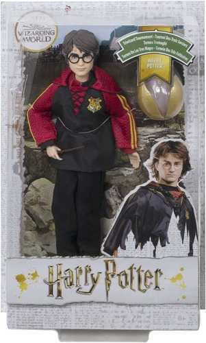 Muñeco Harry Potter Torneo 3 Magos Con Huevo Mattel 