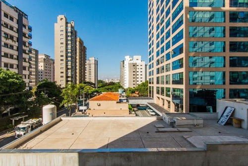 Apartamento Em Moema Pássaros, São Paulo/sp De 40m² 1 Quartos À Venda Por R$ 485.000,00 - Ap746561