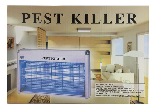 Imagen 3 de 4 de Lámpara Led Anti Mosquitos, En Caja