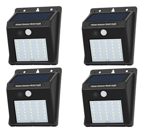 Luces Solares Para Exteriores, 30 Led, Inalámbricas, Imperme