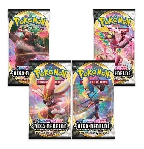 Pokémon 20 Booster Rixa Rebelde - Ee2