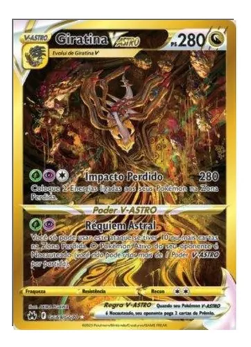 Card Pokémon Giratina-v-astro (gg69/gg70) V-star Original