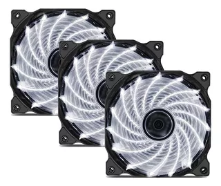 Uphere 3-pack Long Life Computer Case Fan 120mm Cooling Case