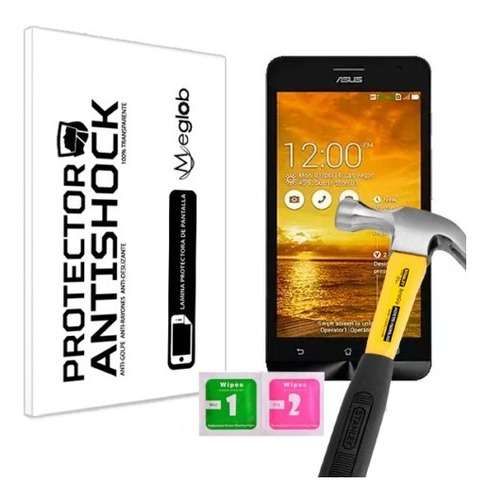 Lamina Protector Pantalla Antishock Asus Zenfone 5 A500cg