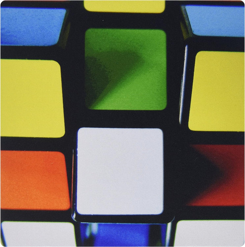 Alfombrilla De Mouse Imagen Cubo Rubik 8 X 8 Pulgadas