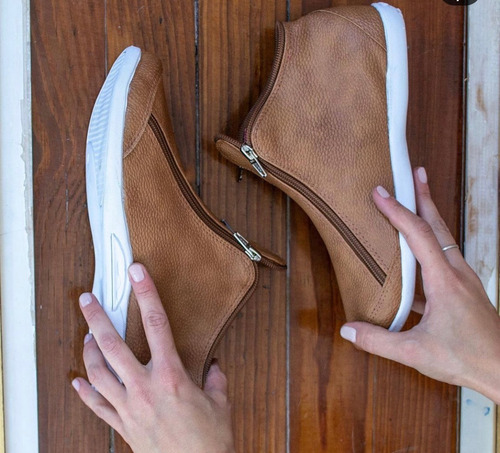 Zapatilla Te Para Tres Estilo Urbano Calzado Comodo Envio