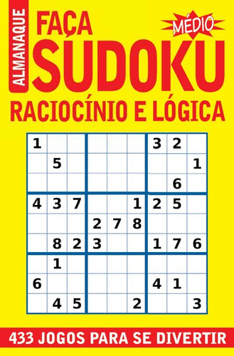 Revista Almanaque Faça Sudoku - Médio