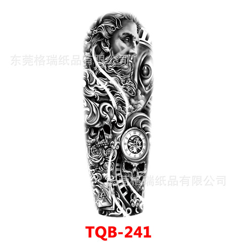 Pegatinas De Tatuaje For Brazo Completo, Pegatinas De