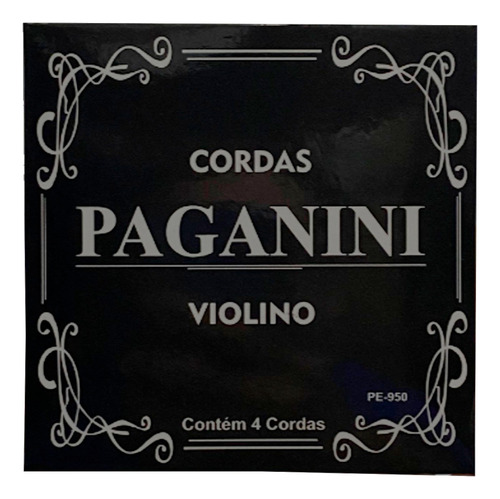 Encordoamento Violino Paganini Pe-950
