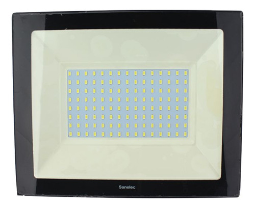 Reflector Ultradelgado Led Sanelec 100w 6500k 2194 Luz Fria 