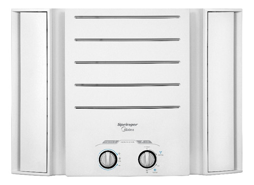 Ar condicionado Springer Midea de  janela  frio 7500 BTU  branco 127V QCI078BB