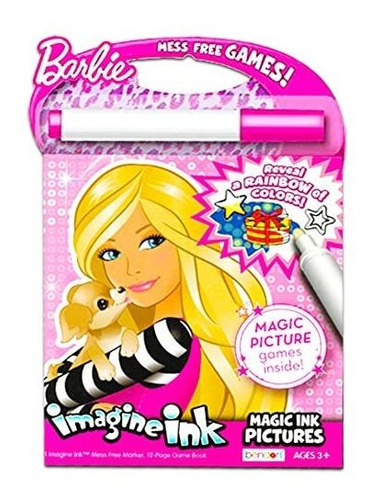 Libro Para Colorear Y Actividades De Barbie Super Set 4 Barb