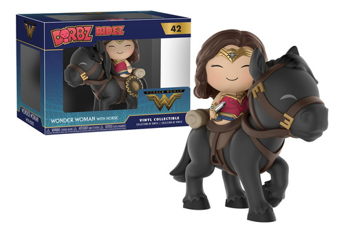 Boneco Funko Dorbz Dc Comics Ridez - Wonder Woman With Horse