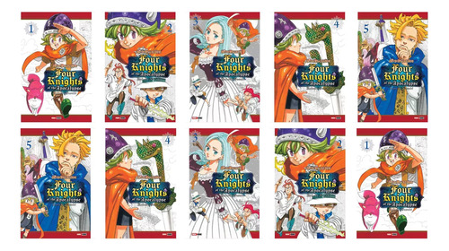Manga Seven Deadly Sins Four Knights Of The Apocalypse #4