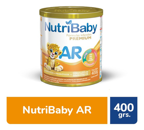 Nutribaby Ar Leche Formula Infantil Premium Lata X 400 Gr