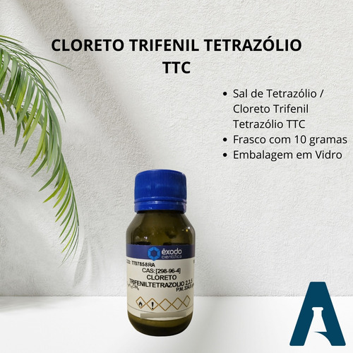Trifenil Tetrazolio Cloreto 2,3,5 (ttc) - 10g Êxodo