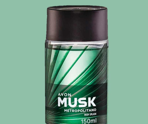 Avon Combo Musk+ Metropolitano Deo Colônia 75ml + Body Splash