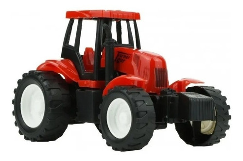 Tractor De Granja 14cm. Rojo O Verde