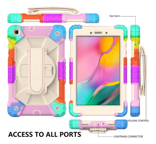 E Funda De Silicona For Samsung Galaxy Tab A 8.0 (2019)