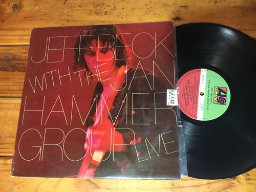 Jeff Beck With The Jan Hammer Group Live Vinilo Lp Jazz Rock