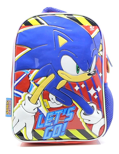 Mochila Sonic 12 Pg  Varon  Jardin Varios Modelos Espalda