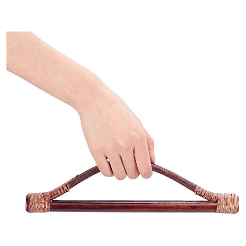 4 Asas De Bolso De Madera De Ratán Tejidas, 2 Colores,...