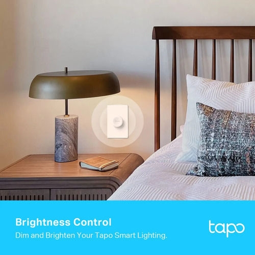 Dimmer Tp-link Tapo S200d: Controla La Luz A Tu Manera Blanco