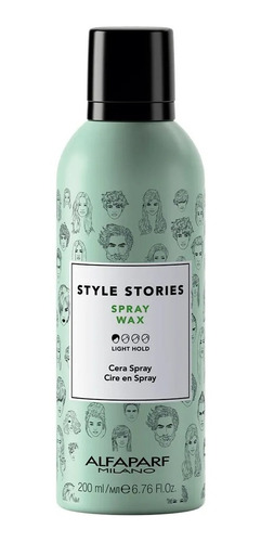 Cera Spray Wax Fixador Style Stories Alfaparf 200ml 