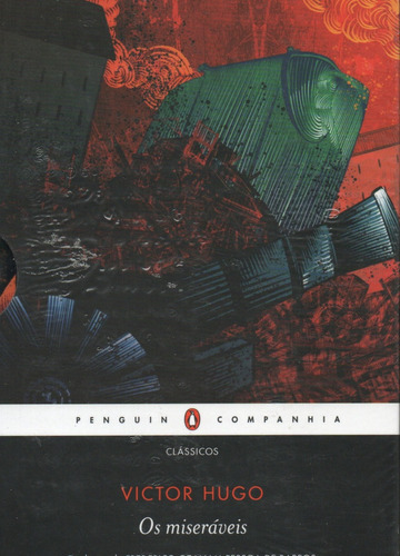 Box 2 Volumes,os Miseráveis De Victor Hugo,tradução De Frederico Ozanam Pessoa De Barros,edição Penguin Sp,2017