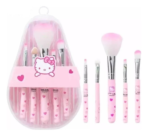 Brochas De Maquillaje Hello Kitty 