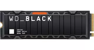 Disco sólido SSD Western Digital WD Black SN850X WDS200T2XHE 2TB negro
