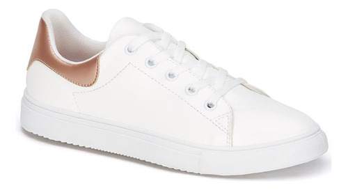 Tenis Escolar Pr70284u Paseo Bicolor Flat Cuello Acojinado