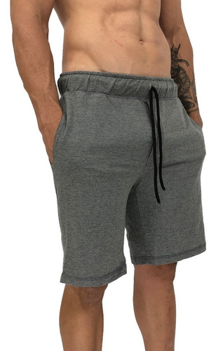 Imagem 2 de 6 de Kit 2 Bermudas Masculina Moletom Short Original Nacional Fit
