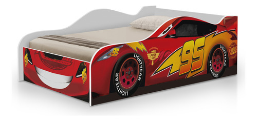 Mini Cama Berço Carro Infantil Personagens Com Colchão D20