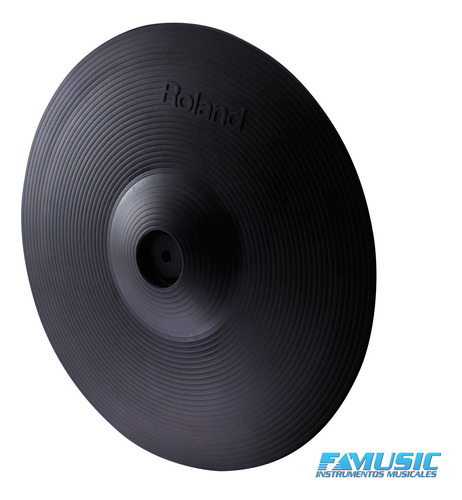 Pad Para Bateria Electronica Roland Cy-13 Ride Color Negro/blanco