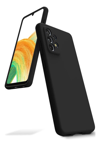 Protector Carcasa Samsung A33 Silicona Afelpado Adentro