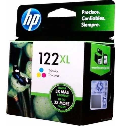 Cartucho De Tinta Hp 122xl Tricolor Ch564hl Orginal