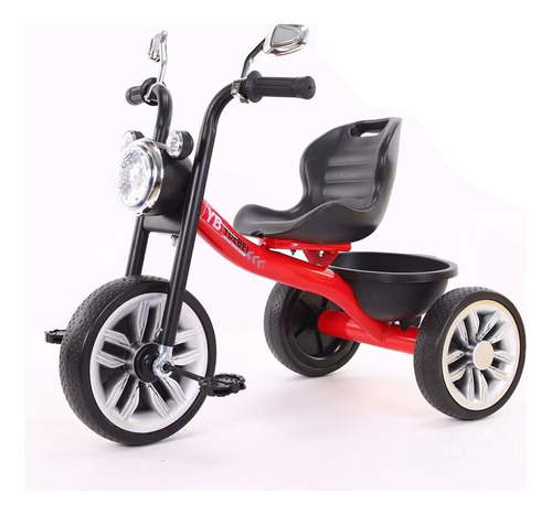 Triciclo Metálico Infantil Moto Style