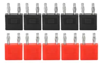 Comprar Enchufe Tipo Banana Para Cortocircuito, 10 Unidades, Doble C